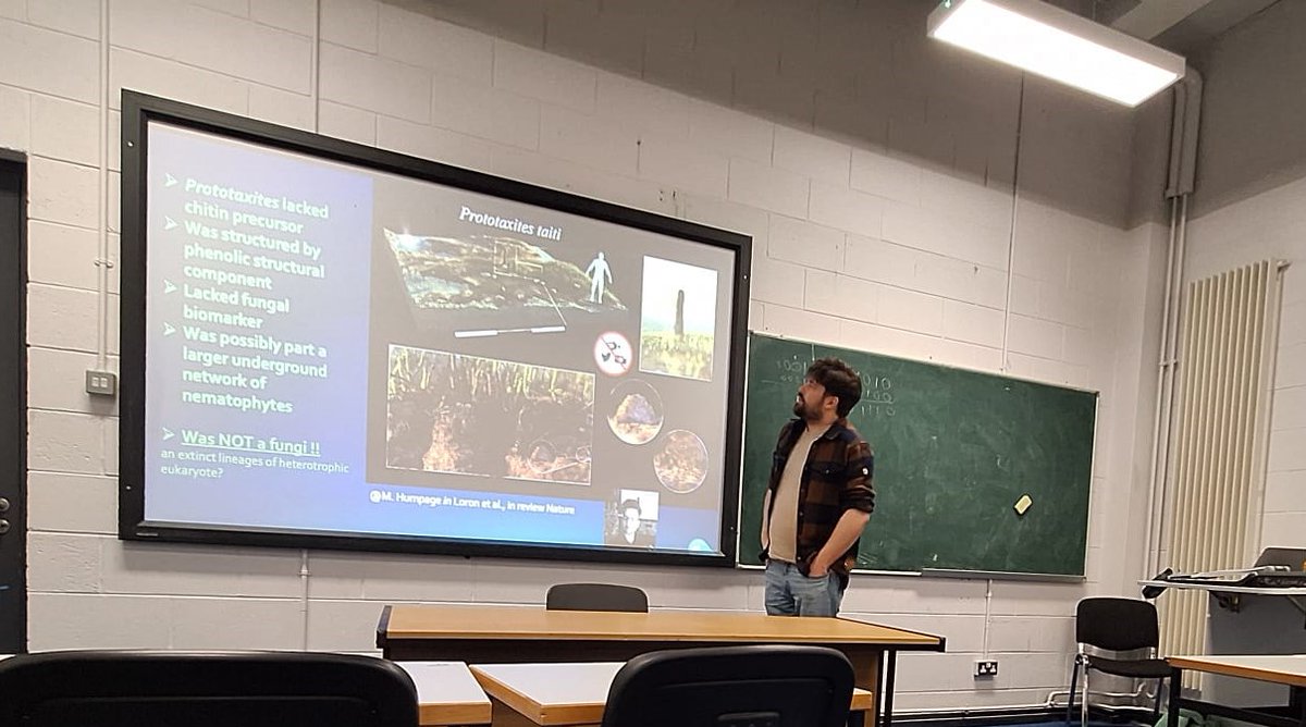 Last week we had two esteemed researchers visit the <a href="/ProtoSignsLab/">ProtoSigns</a>. Mark van Zuilen and Corentin Loron both presented their very interesting work in <a href="/DCU/">Dublin City University</a>. It was great to have them!

#astrobiology #earlylife #science #originoflife #DCU #geology