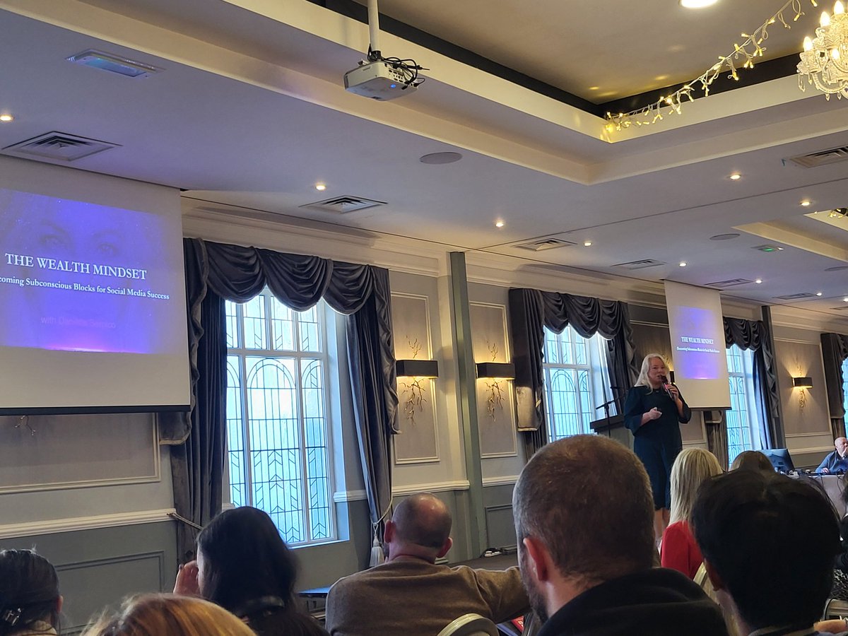 Evelyn Pepperrell (@eventfulpepper) on Twitter photo Next guestspeaker <a href="/DanielleSerpico/">Danielle Serpico</a> 'The Wealth Mindset' at Social Media Fest today in Talbot Hotel, Wexford.
#socialmediafest Next guestspeaker <a href="/DanielleSerpico/">Danielle Serpico</a> 'The Wealth Mindset' at Social Media Fest today in Talbot Hotel, Wexford.
#socialmediafest