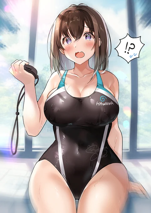 #いいふとももの日はわわちゃんの太ももが目の前に…! 