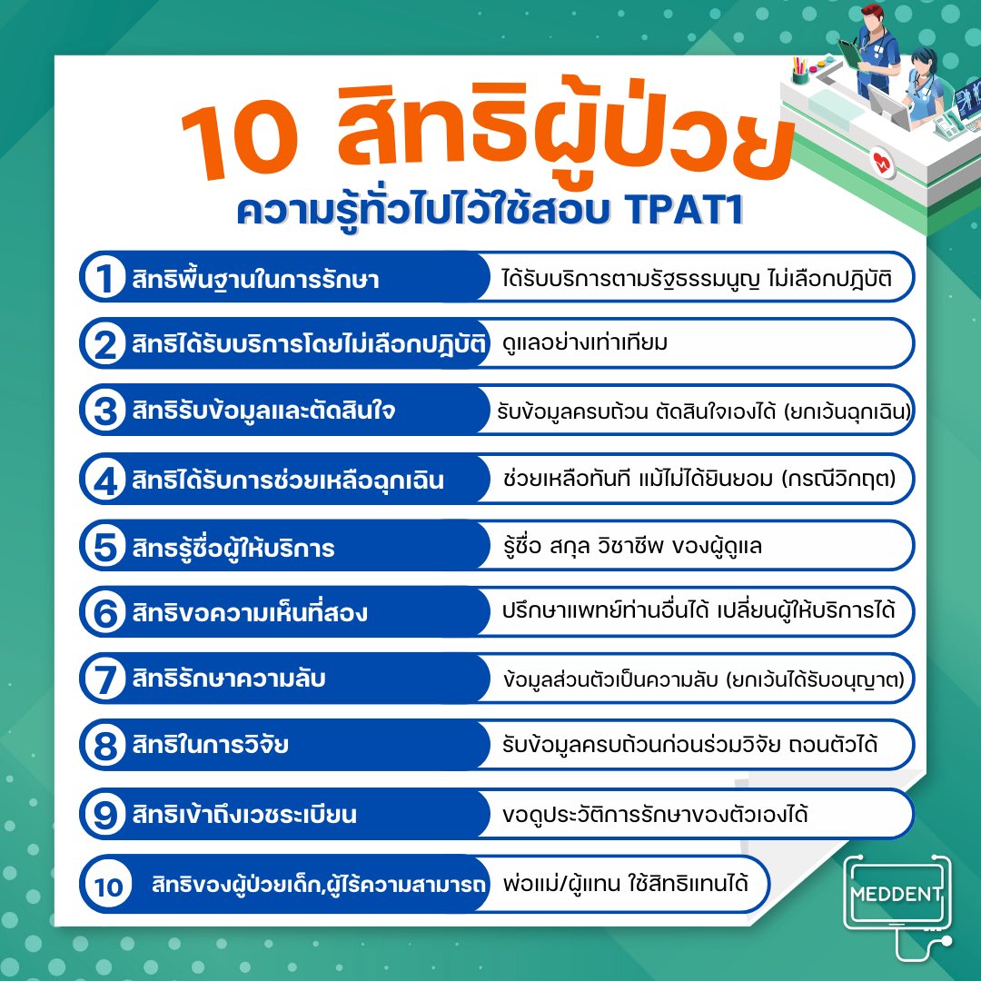 พี่แม็ค MEDDENT ติว TPAT1/คณิตA-Level tweet media