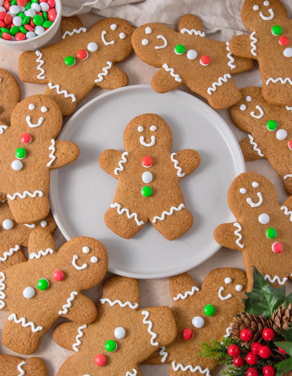 Gingerbread Men are the cutest Christmas biscuit! This easy recipe is packed with ginger flavour, and lovely caramel notes from the brown sugar and golden syrup. Get the full recipe here: buff.ly/3hAA9k3