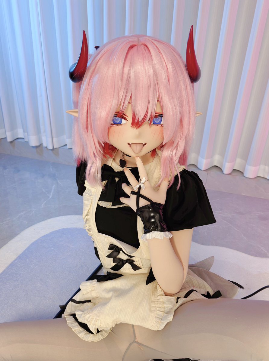 饿啦~ 饿啦！！！🤤🤤😈
#kigurumi