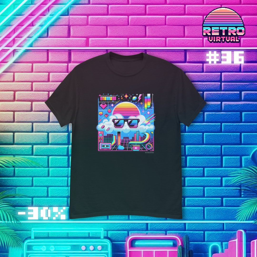 RetroVirtualX's tweet image. 🕶️ Retro Vibes 🕶️

👾🕶️ ¡Explora otro de nuestros mundos digitales con @RetroVirtualX #36! 

🌈💖📼✨🕶️✨📼💖🌈 
#RetroVirtual #PixelArt #ModaUnisex #MarcaDeRopa #RetroVibes #SunGlasses