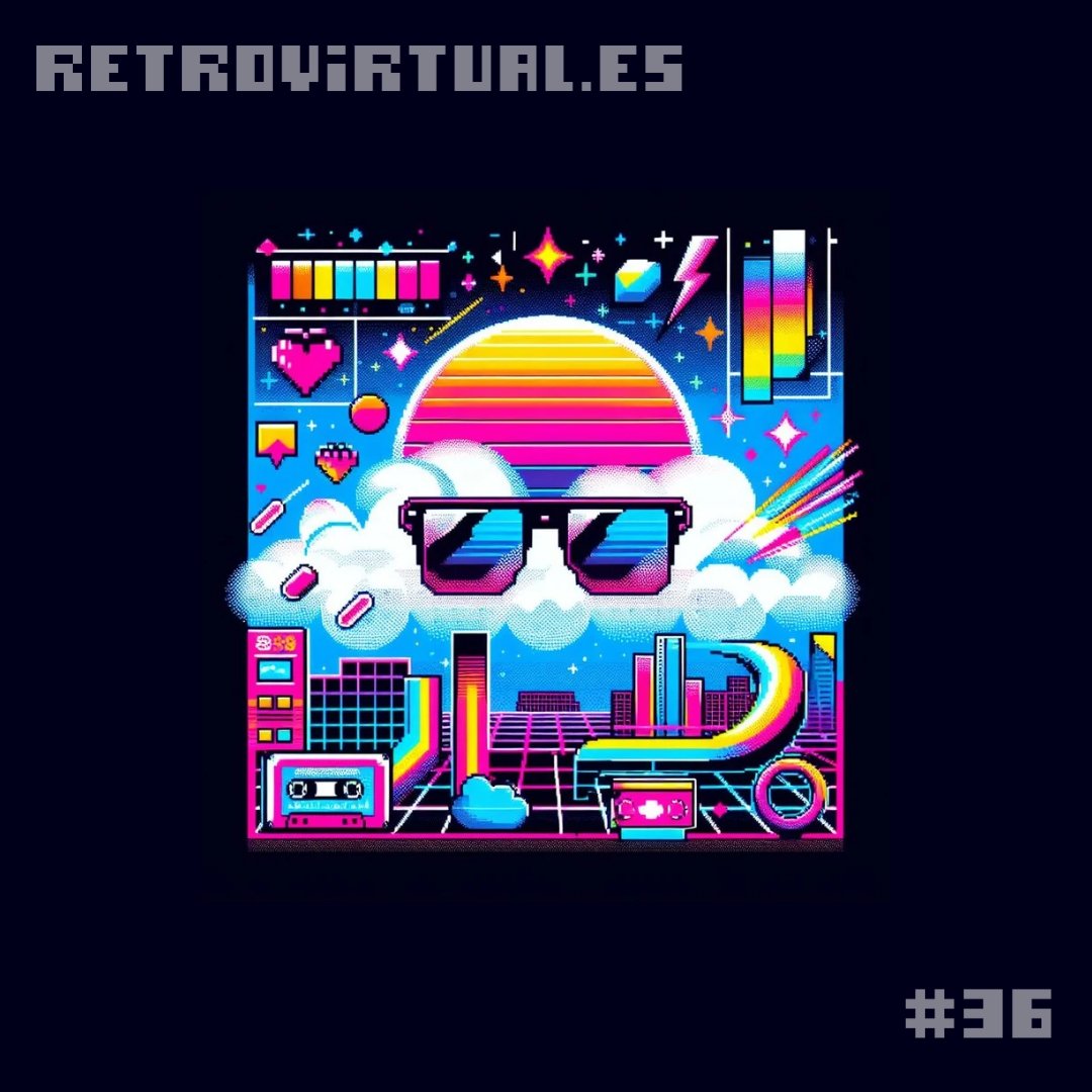 RetroVirtualX's tweet image. 🕶️ Retro Vibes 🕶️

👾🕶️ ¡Explora otro de nuestros mundos digitales con @RetroVirtualX #36! 

🌈💖📼✨🕶️✨📼💖🌈 
#RetroVirtual #PixelArt #ModaUnisex #MarcaDeRopa #RetroVibes #SunGlasses