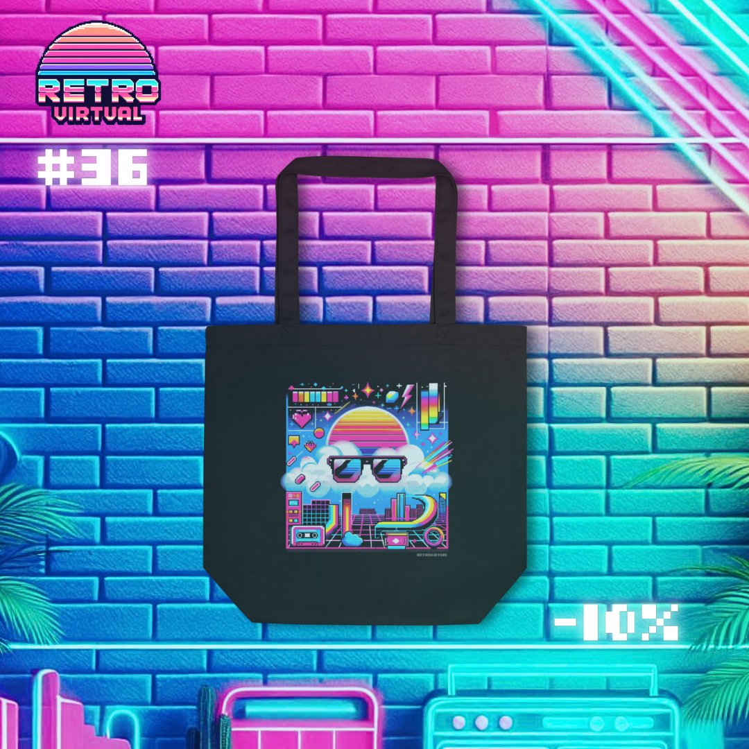 RetroVirtualX's tweet image. 🕶️ Retro Vibes 🕶️

👾🕶️ ¡Explora otro de nuestros mundos digitales con @RetroVirtualX #36! 

🌈💖📼✨🕶️✨📼💖🌈 
#RetroVirtual #PixelArt #ModaUnisex #MarcaDeRopa #RetroVibes #SunGlasses
