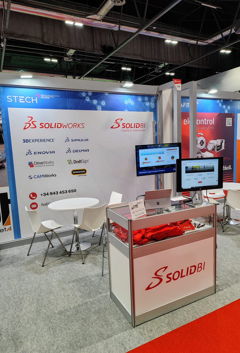¡Ya estamos en MetalMadrid 2024! 🙌

Pásate a visitarnos en nuestro stand 9C09(2) 📍 en la feria <a href="/AdvManufactES/">Advanced Manufacturing ES</a> que se está celebrando hoy, miércoles 20 y mañana, jueves 21 de noviembre en el <a href="/IFEMA/">IFEMA MADRID</a> de 09:30 a 18:30 horas
¡Acércate y habla con nosotros! 👉 register.visitcloud.com/survey/0rll12f…