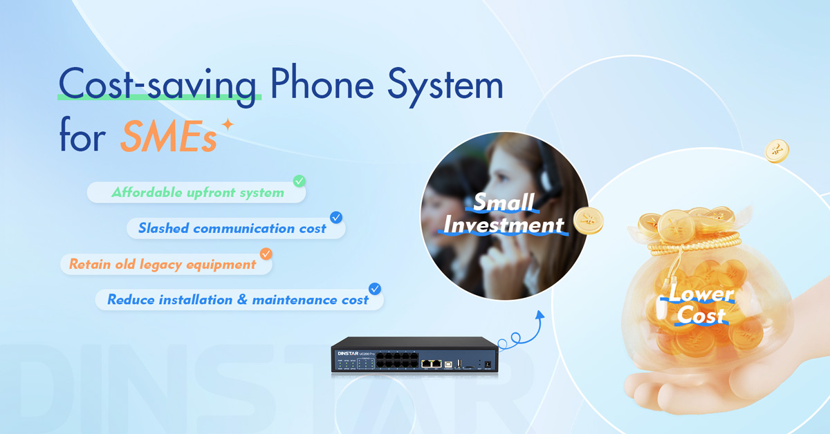 dinstar_voip's tweet image. 💼 Budget-Friendly Phone System for SMEs
✅ Affordable Investment
✅ Lower Communication Expenses
✅ Minimal Installation &amp;amp; Maintenance Costs
✅ Keep Existing Resources
dinstar.com/ip-pbx/uc200pr…
#Dinstar #ipcommunication #ippbx