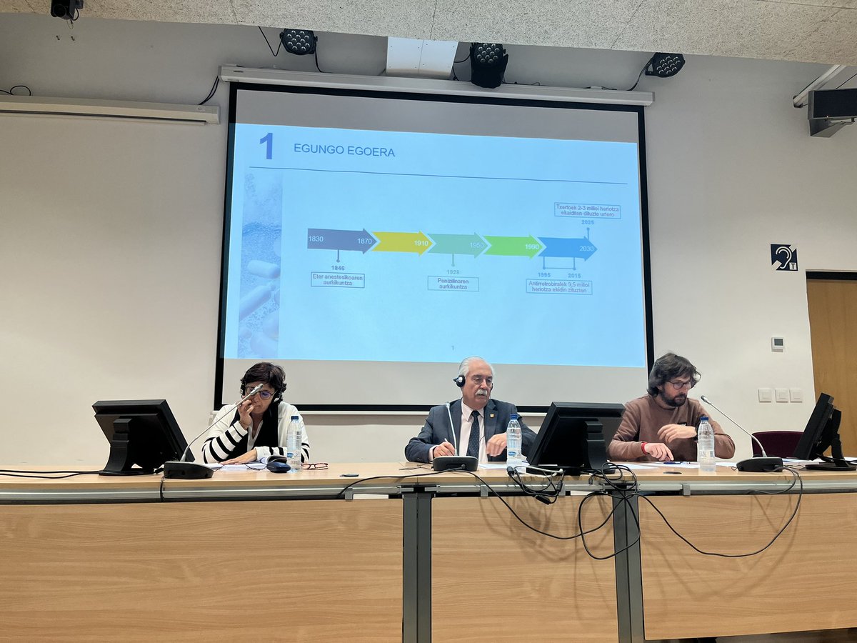 Hoy presenta y defiende su tesis doctoral Maitane Alzola en la <a href="/upvehu/">UPV/EHU</a>.
Se trata de la segunda tesis en Farmacia Sostenible promovida y dirigida por <a href="/ulertxundi/">Unax Lertxundi</a> y por mi. Personalmente es mi tesis 19 como director. 
Muy feliz de vivir este día con Maitane.
