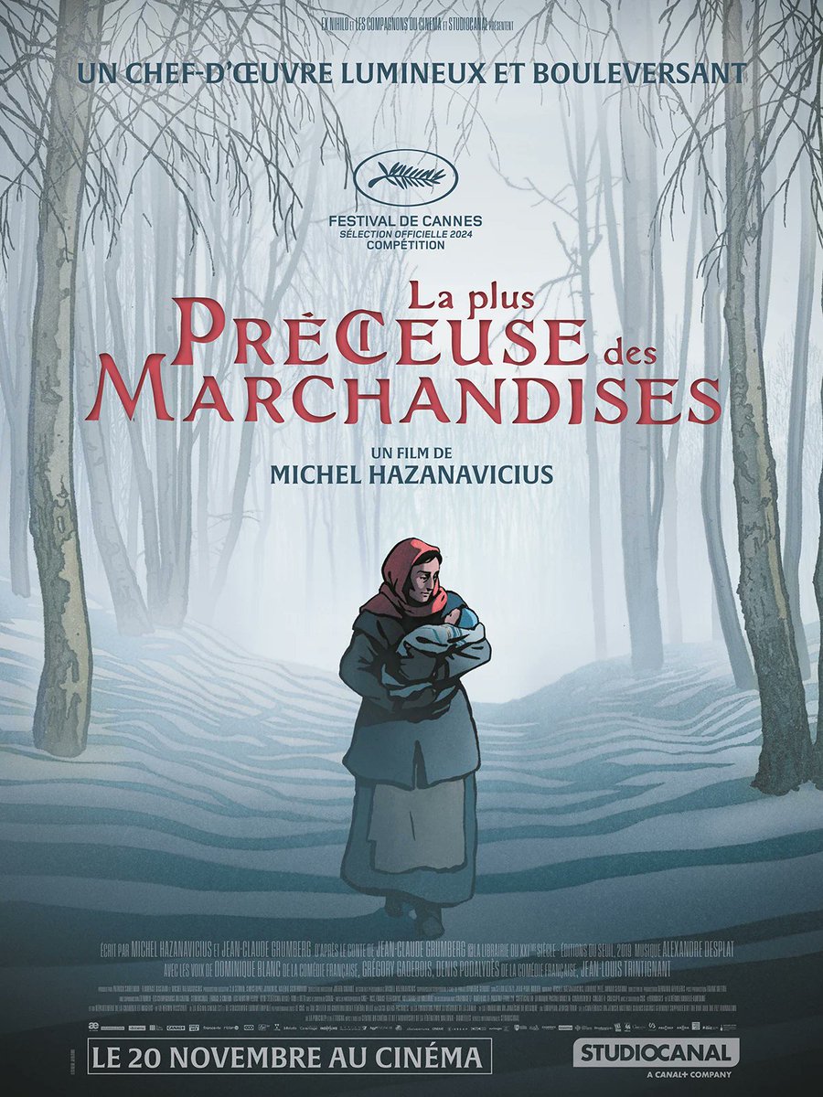 Festival de Deauville (@deauvilleus) on Twitter photo SORTIE EN SALLE 🍿
Découvrez au cinéma LA PLUS PRECIEUSE DES MARCHANDISES de Michel Hazanavicius, présenté dans la section L'Heure de la Croisette à #Deauville2024 !
<a href="/StudiocanalFR/">STUDIOCANAL</a> SORTIE EN SALLE 🍿
Découvrez au cinéma LA PLUS PRECIEUSE DES MARCHANDISES de Michel Hazanavicius, présenté dans la section L'Heure de la Croisette à #Deauville2024 !
<a href="/StudiocanalFR/">STUDIOCANAL</a>