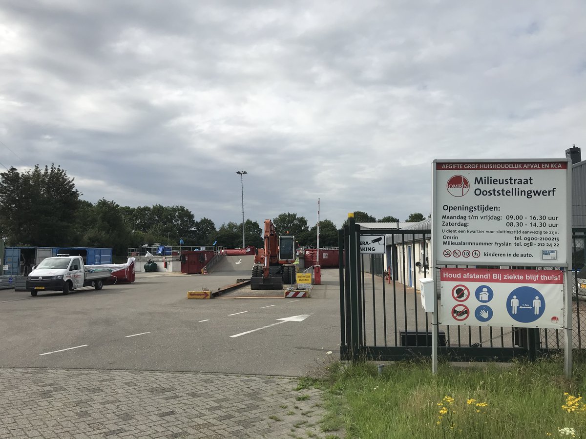 🚧 Vanwege werkzaamheden is de milieustraat in Oosterwolde dicht van dinsdag 26 tot en met vrijdag 29 november 2024 🚧
Plan je bezoek slim en voorkom teleurstelling! Reserveer je bezoek via de Omrin afvalapp of de website van Omrin.