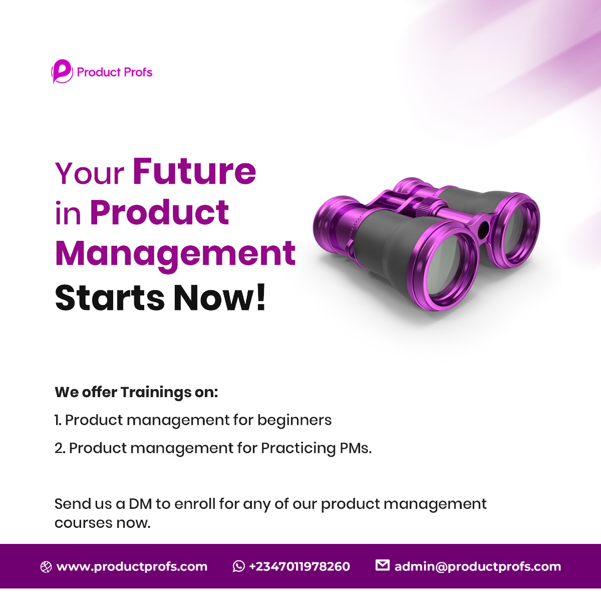 ProductProfs's tweet photo. Get started with any of our courses by visiting our website Today at https://t.co/NDKr1OprLZ https://t.co/N5gcIRkkDw