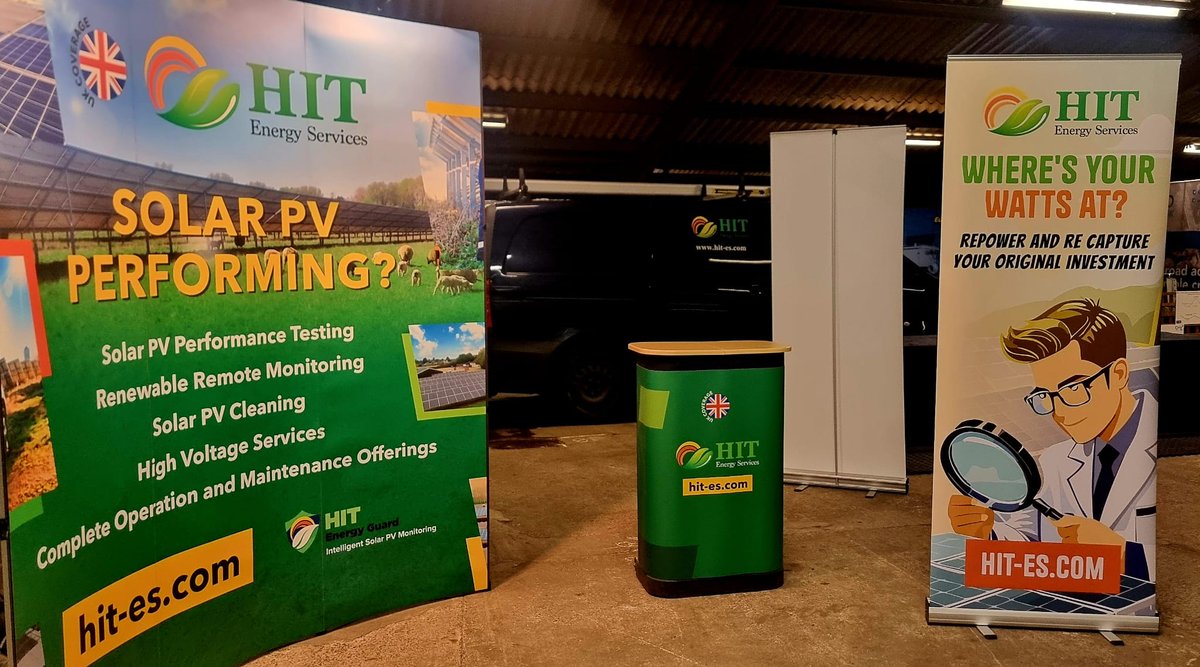 We are all set up at <a href="/MidsMachinery/">Midlands Machinery Show</a> in #newark and ready to talk all things #solar 

Looking forward to chatting to #farmers and #agriculture firms about #green #energy