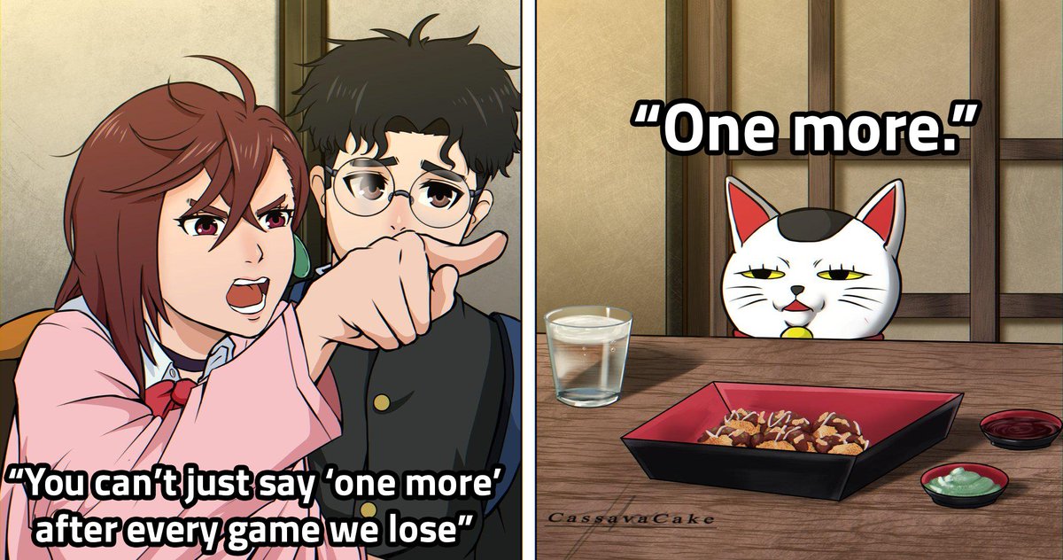 Tag someone who always says 'one more.'