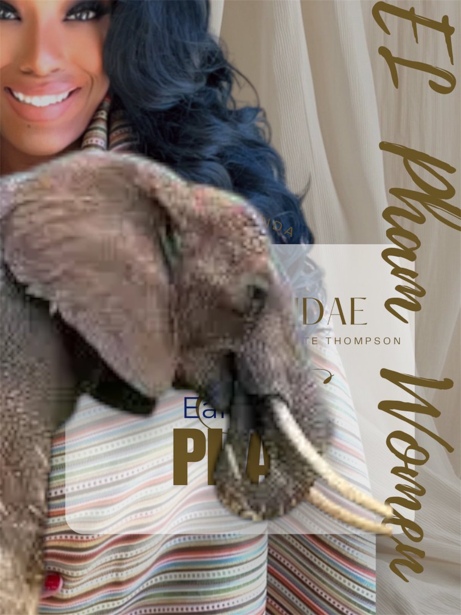 prophetesscyt's tweet photo. The GIGANTIC POWER…. 

EL PHAN WOMEN 2025  introducing ELPHANTAE PRETTY… ELPHANTAEPRETTY!! All new ALL GLOBAL! All Godly , All Right!! #prophetesschristineyvettethompson #EL  #elphantaepretty https://t.co/yBe1l9BVbi