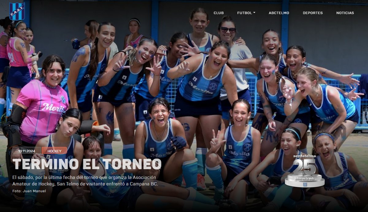 clubsantelmo's tweet photo. 🏆#Hockey #AHBA
👉Se disputó la última fecha, resultados, goleadoras y posiciones finales en este link: https://t.co/INg1dJtrGS
📸Juan Manuel https://t.co/LgjnVlMVN8