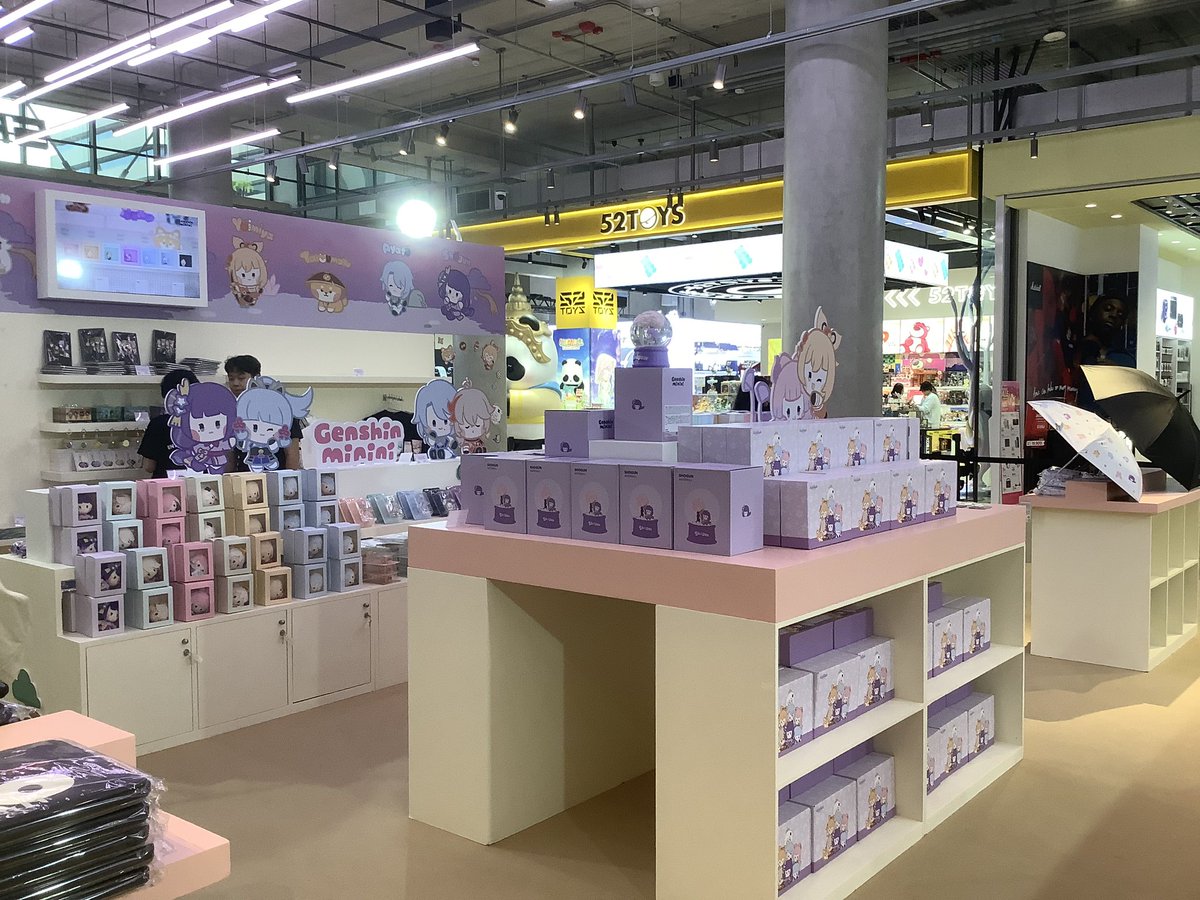 ShinFar's tweet photo. #genshinimpactxLINEFRIENDS #Genshinminini_POPUP #genshinminini_in_Bangkok https://t.co/lCXQNnoPBR