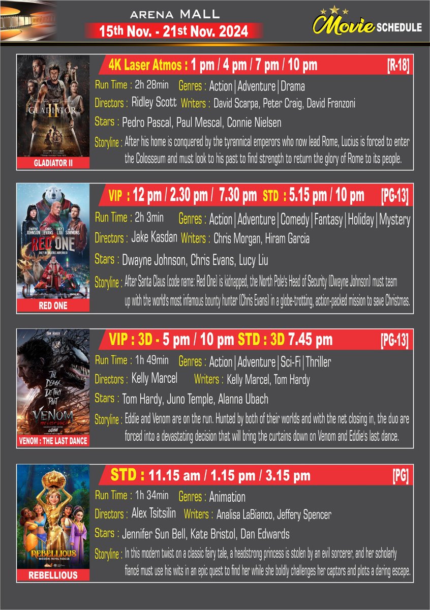 CenturyCinemax Arena (@cinemaxarena) on Twitter photo 