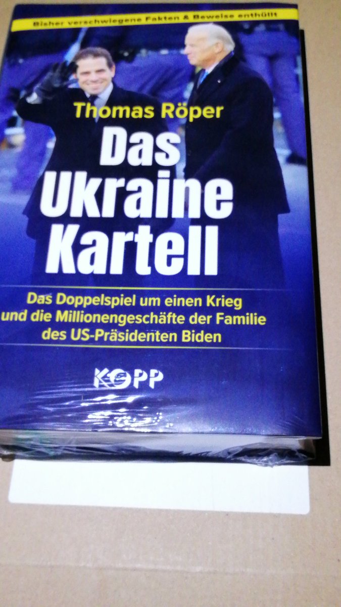 Orig_joachimSch's tweet image. Ich bin mal gespannt, ein neues Lese Vergnügen, Das Ukraine Kartell!
#Biden #POTUS #Kopp