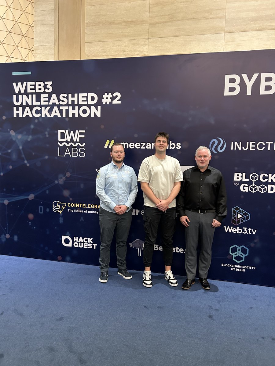🌐 We're ready to present Helios Connect at the <a href="/dmcccrypto/">DMCC Crypto Centre</a> x <a href="/Bybit_Official/">Bybit</a> hackathon finale in Dubai 🇦🇪

🎙️ <a href="/kevinmlydon/">Kevin Lydon ⚡</a> will showcase <a href="/HeliosConnect_/">Helios Connect</a>'s solution to connect cross-chain wallets under a single, decentralised persona.

👀 Familiar face spotted: <a href="/injective/">Injective 🥷</a> 🥷