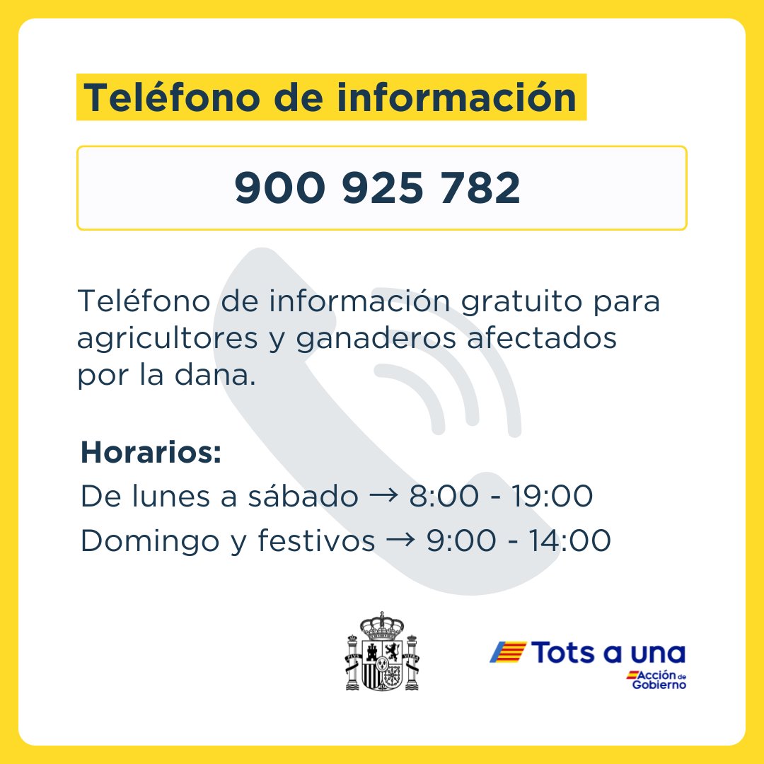 LuisPlanas's tweet image. Un nuevo servicio para proporcionar más #cercanía, más #agilidad y más #eficacia en la gestión de las ayudas dirigidas a los agricultores y ganaderos afectados por la dana.