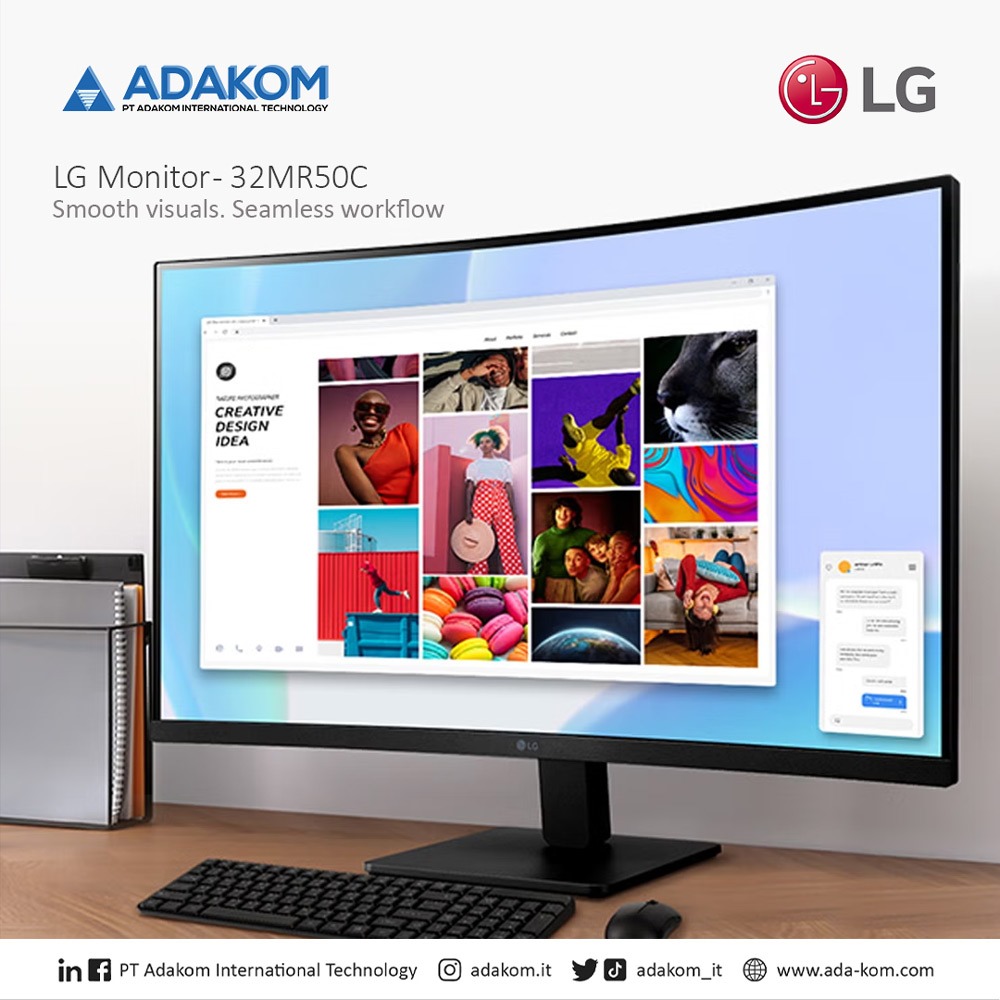 adakom_it's tweet image. The fast 100Hz provides smooth frame loading in various programs. Plus, you can enjoy realistic gameplay with less screen stuttering and motion blur.
#LGIPSMonitor #ColorAccuracy #WideViewingAngle #sRGB99Coverage #IPSDisplay #HighQualityDisplay #ProfessionalMonitor #VibrantColors