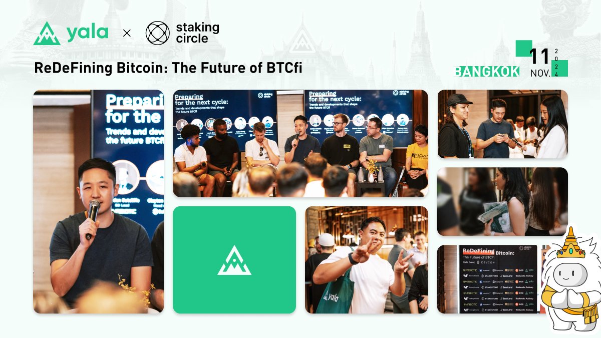 Lastly, <a href="/cktlore/">KT</a> joined industry leaders from <a href="/babylonlabs_io/">Babylon</a>, <a href="/symbioticfi/">Symbiotic</a>, <a href="/GOATRollup/">GOAT Network 🟡</a>, <a href="/zerolendxyz/">ZeroLend</a> &amp; <a href="/InceptionLRT/">Inception</a> at ReDeFining Bitcoin: The Future of BTCFi and shared some insights:

• Fragmented liquidity and misaligned incentives are key challenges slowing BTCfi’s