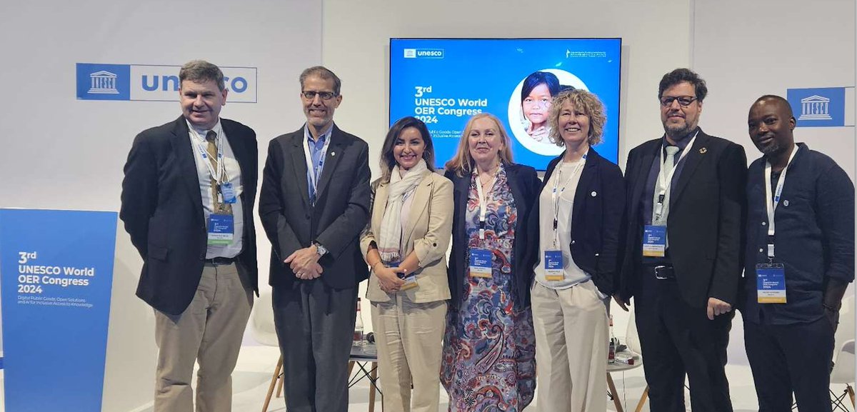 Thank you <a href="/UNESCO/">UNESCO 🏛️ #Education #Sciences #Culture 🇺🇳</a> it's great to find friends from the Open Science and Library community talking about #OER and inclusive education