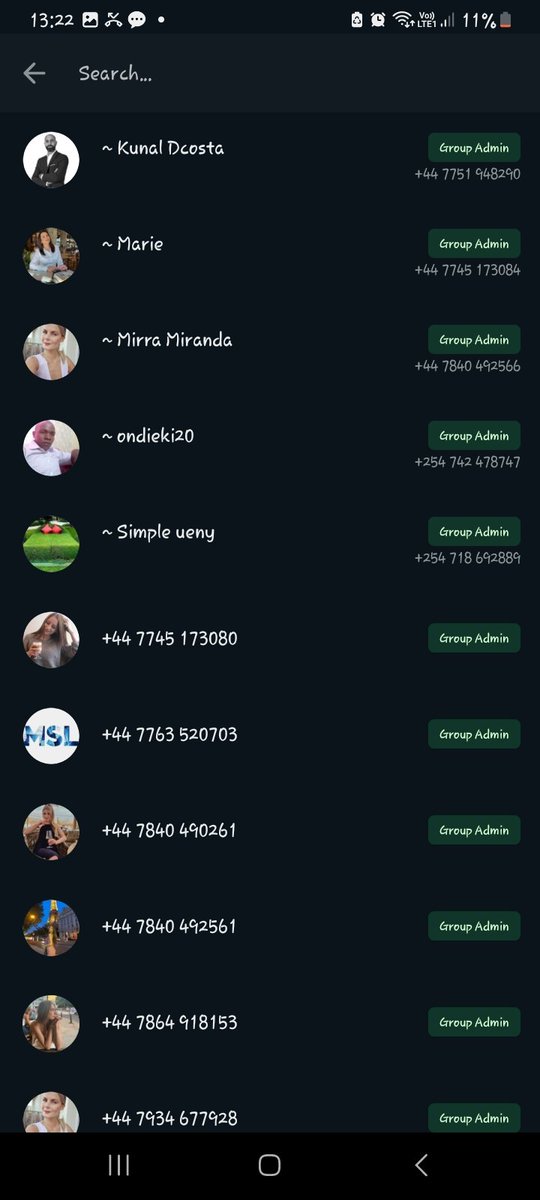 Am_Trippy's tweet photo. @DCI_Kenya Hapa kuna watu wanaosha watu. They call themselves MSL. Here is a screenshot of the group admin numbers on WhatsApp.  
Group links: https://t.co/u2JnxrSP1S
https://t.co/wk8v6s9zph
https://t.co/LzE44tY3eo https://t.co/vcLj1yIx8V