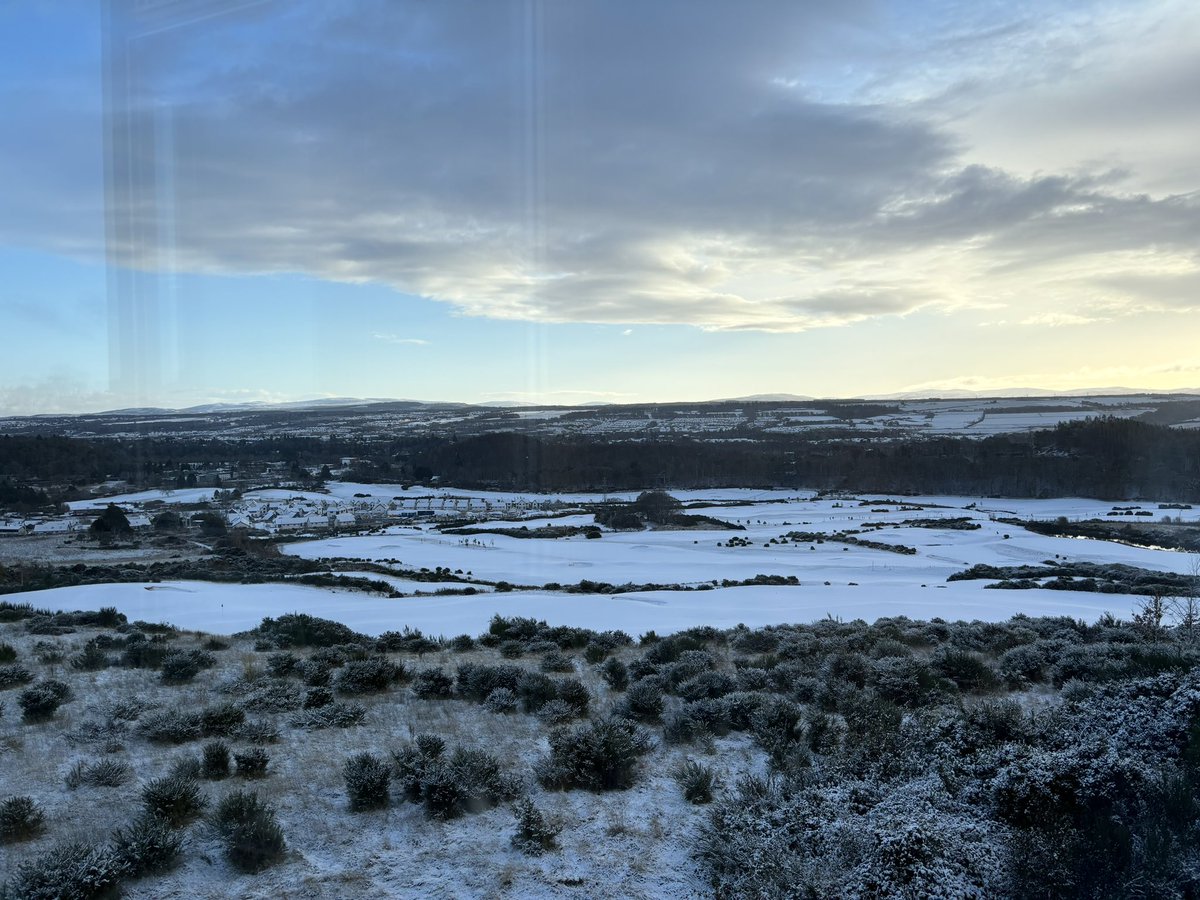 View from the office today! #winterwonderland