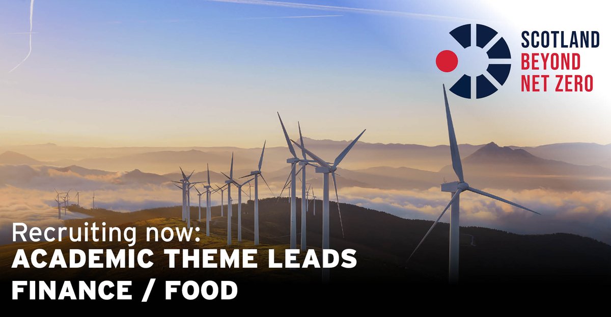 EdNapier RIE (@ednapierrie) on Twitter photo Earlier this year, <a href="/EdinburghNapier/">Edinburgh Napier University</a> became a member of Scotland Beyond Net Zero, an ambitious new #climate partnership aiming to accelerate Scotland's transition to a post #NetZero future.
🔊Recruiting now: academic themes leads in
#Food or #Finance.👇
scotland-beyond-net-zero.ac.uk/academic-theme… Earlier this year, <a href="/EdinburghNapier/">Edinburgh Napier University</a> became a member of Scotland Beyond Net Zero, an ambitious new #climate partnership aiming to accelerate Scotland's transition to a post #NetZero future.
🔊Recruiting now: academic themes leads in
#Food or #Finance.👇
scotland-beyond-net-zero.ac.uk/academic-theme…