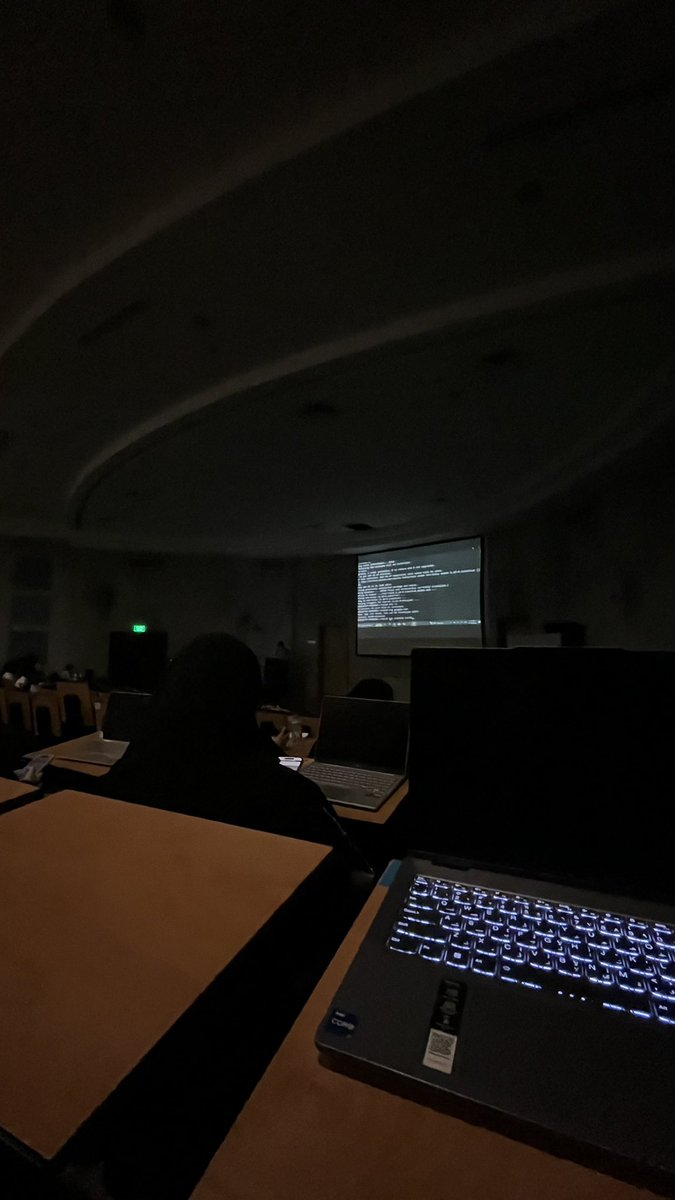 Norahornani's tweet image. ثالث واخر يوم بمعسكر الامن السبراني التابع لنادي الامن السبراني، تجربه تعلم مُثريه وممتعه 🤩🎉👾✅
#CSClubKFU 
#CyberBootCamp