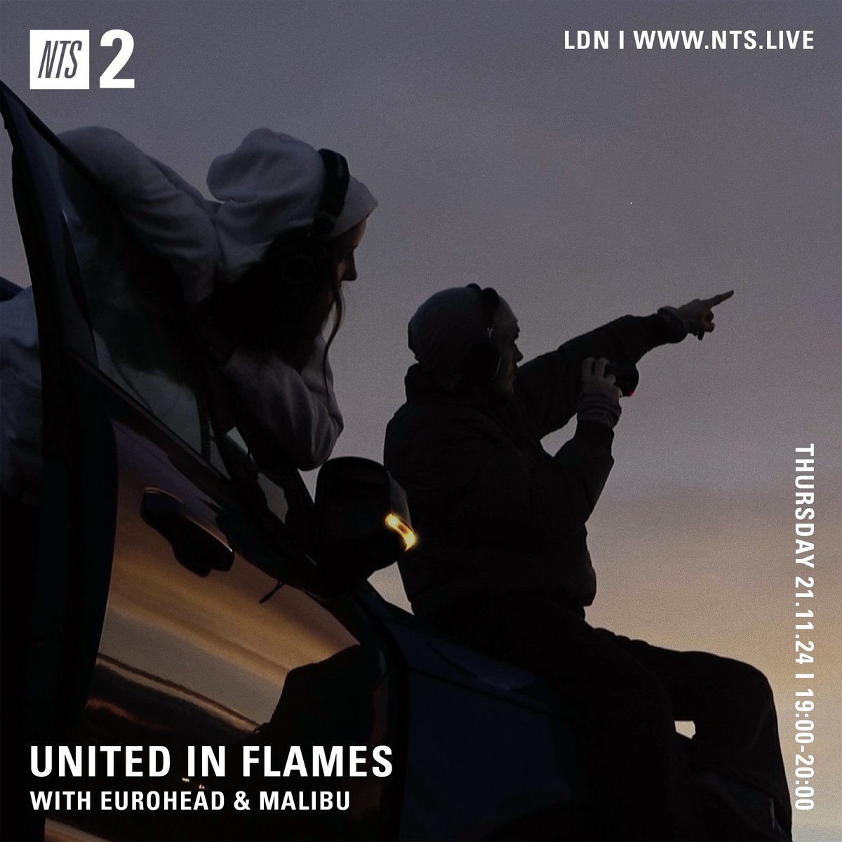 new radio mix tomorrow 7PM (UK time) on <a href="/NTSlive/">NTS Radio</a> — CH2
guest with me this time will be eurohead 🎧