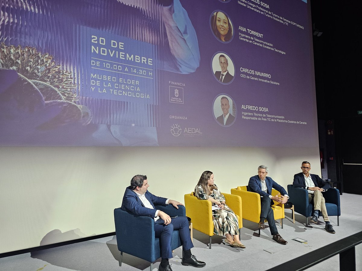 Ya estamos con el panel 1: Digutalizacion y Sostenibilidad