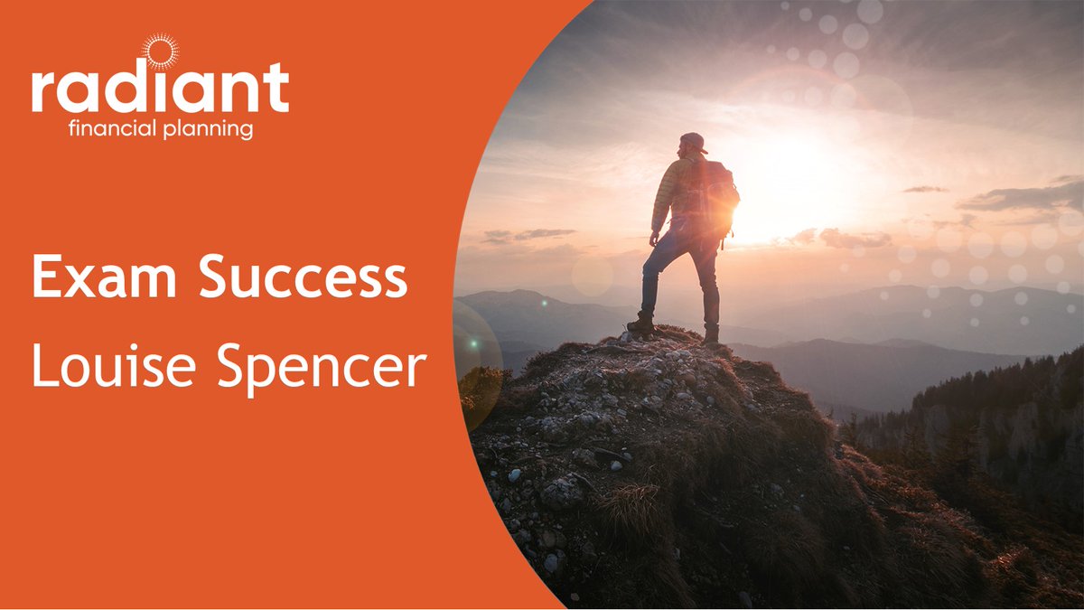 We would like to congratulate Louise Spencer for completing AF8 Retirement Income Planning after recently passing her third assignment. 

Please join us in congratulating Louise on her progression. 

#ExamSuccess #RadiantFinancialPlanning #Foryourbrighterfuture