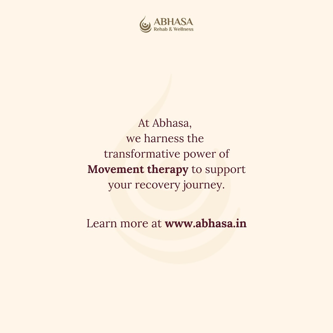 AbhasaCentre's tweet image. When we move our bodies, we release endorphins—nature’s feel-good hormones—that help combat stress and lift our mood. Plus.

visit us at abhasa.in or contact us at +91 73736 44444 for support. 

#grief #MentalHealth #movementtherapy #therapy #theabhasaexperience