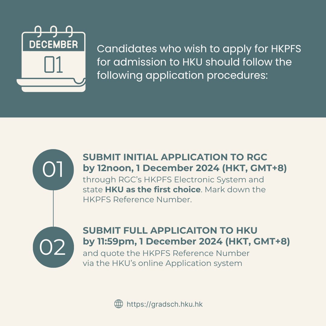 HKU Graduate School tweet media