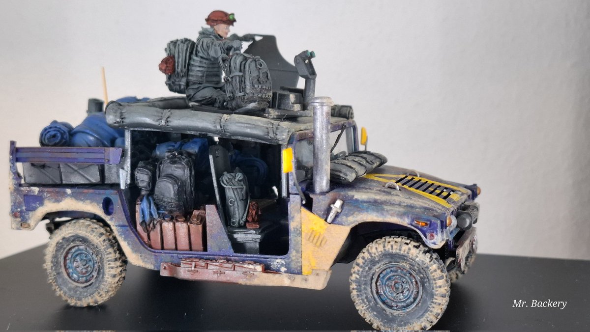 sebaer82's tweet image. Academy HMMWV personalized 1/35
status: done ✅ 
#135scale #academymodels #HMMWV