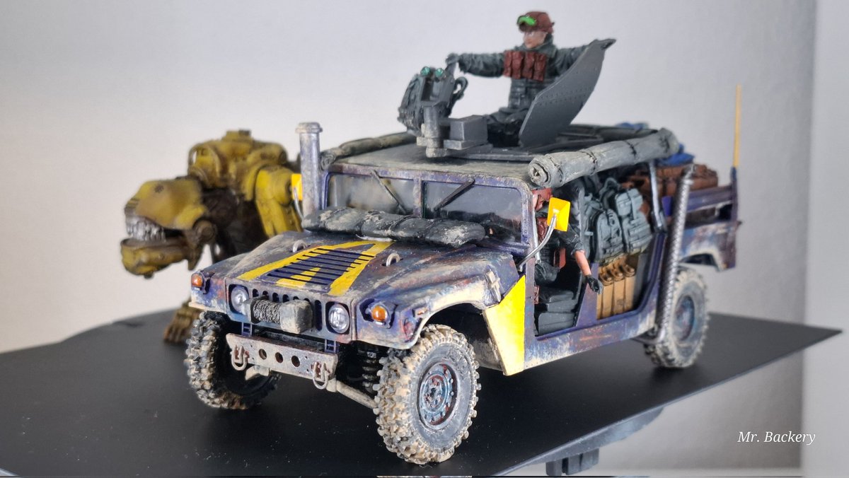 sebaer82's tweet image. Academy HMMWV personalized 1/35
status: done ✅ 
#135scale #academymodels #HMMWV
