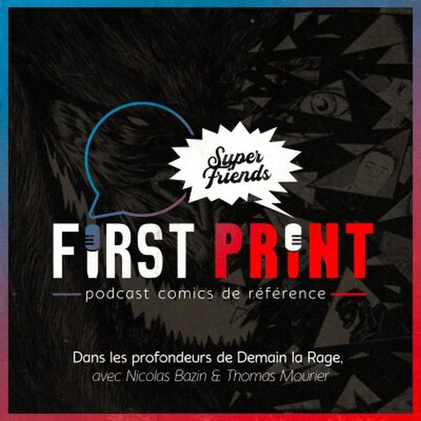 Quand j'ai mis le pied dans le monde de la BD avec DEMAIN LA RAGE, j'avais une case spéciale à cocher : 

-> Participer à un épisode du podcast @firstprintfra avec @arnokikoo. 

 Comme quoi, sur un malentendu...  smartlink.ausha.co/firstprintfra/…

Le kif. ❤️❤️❤️

<a href="/BubbleBD_/">Bubble BDComicsManga</a> <a href="/thomasXcomics/">Thomas Mourier</a>