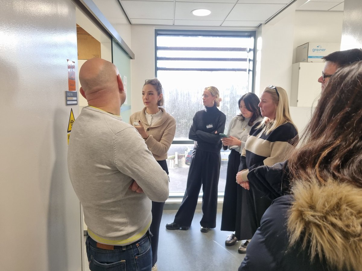Ashley Day (@ashleyday1) on Twitter photo Trustees at <a href="/bloodcancer_uk/">Blood Cancer UK</a> got a brilliant tour of the Centre for Blood Research at <a href="/UniOfYork/">University of York</a> with Prof Ian Hitchcock, <a href="/BridgeKatherine/">Katherine Bridge, PhD</a> and the team today. Great to see funding translated into science! Trustees at <a href="/bloodcancer_uk/">Blood Cancer UK</a> got a brilliant tour of the Centre for Blood Research at <a href="/UniOfYork/">University of York</a> with Prof Ian Hitchcock, <a href="/BridgeKatherine/">Katherine Bridge, PhD</a> and the team today. Great to see funding translated into science!