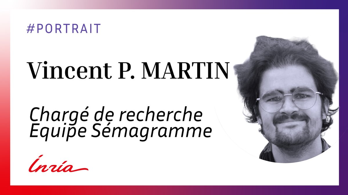 #VisagesdInria Bienvenue à <a href="/V_P_Martin/">Vincent P. Martin</a> "Mon objectif est de concevoir des systèmes d’analyse automatique de la parole qui permettent d’estimer des symptômes de santé mentale, afin d’enrichir les données disponibles par les cliniciens &amp; améliorer la prise en charge des patients."