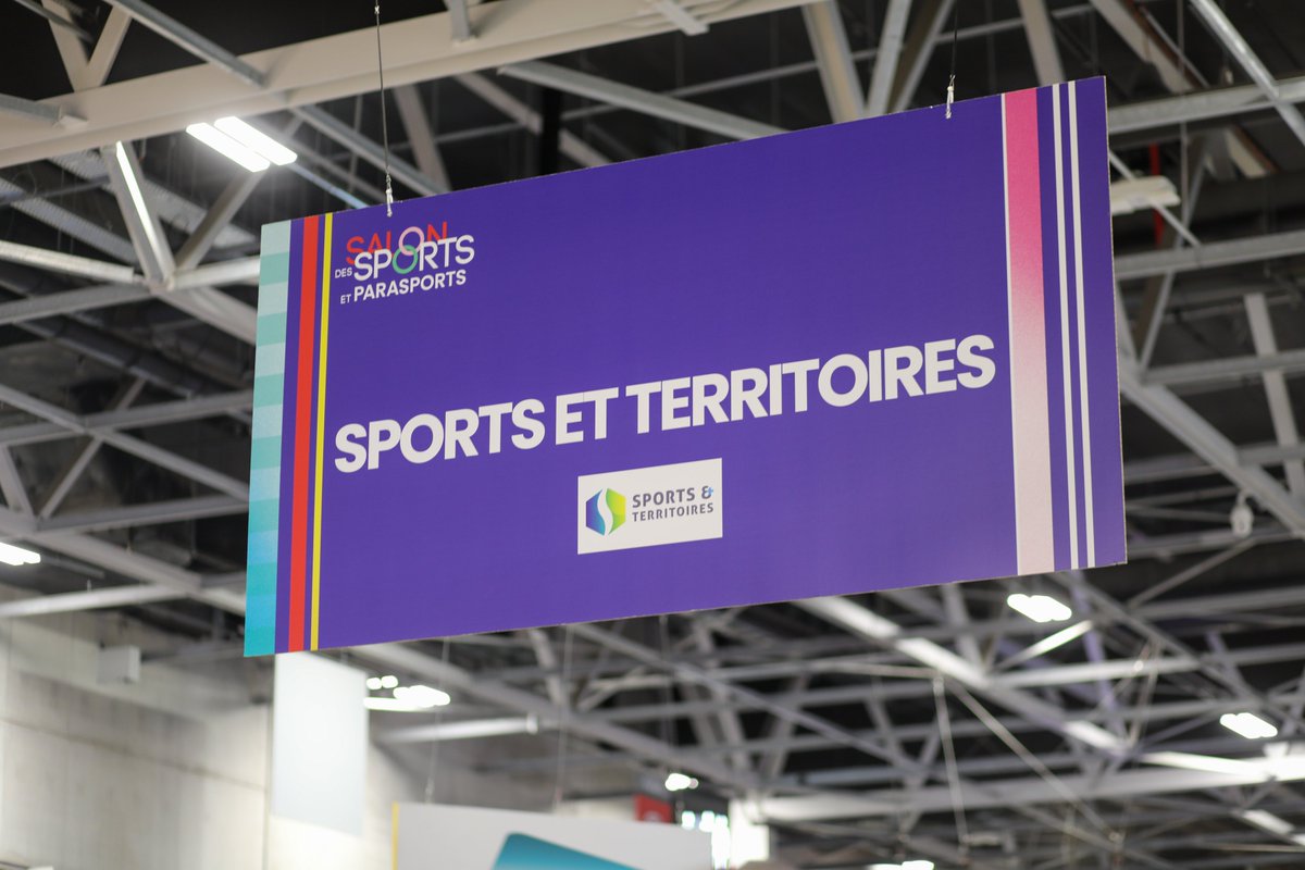 Retrouvez-nous sur le stand de Sports et Territoires au Salon des Sports et Parasports, au cœur du Salon des Maires, pour échanger sur le sport de demain ! 💫 

Nous proposons également le Forum Sports et Territoires avec des conférences passionnantes en salle 614 du pavillon 6.