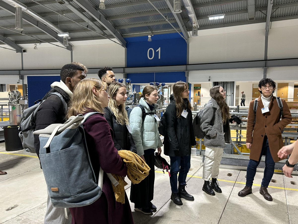 Chemistry in Cells (@chem_in_cells) on Twitter photo Fantastic trip to <a href="/DiamondLightSou/">Diamond Light Source</a> yesterday with our first year CiC students as part of their Intro to Drug Discovery Fantastic trip to <a href="/DiamondLightSou/">Diamond Light Source</a> yesterday with our first year CiC students as part of their Intro to Drug Discovery