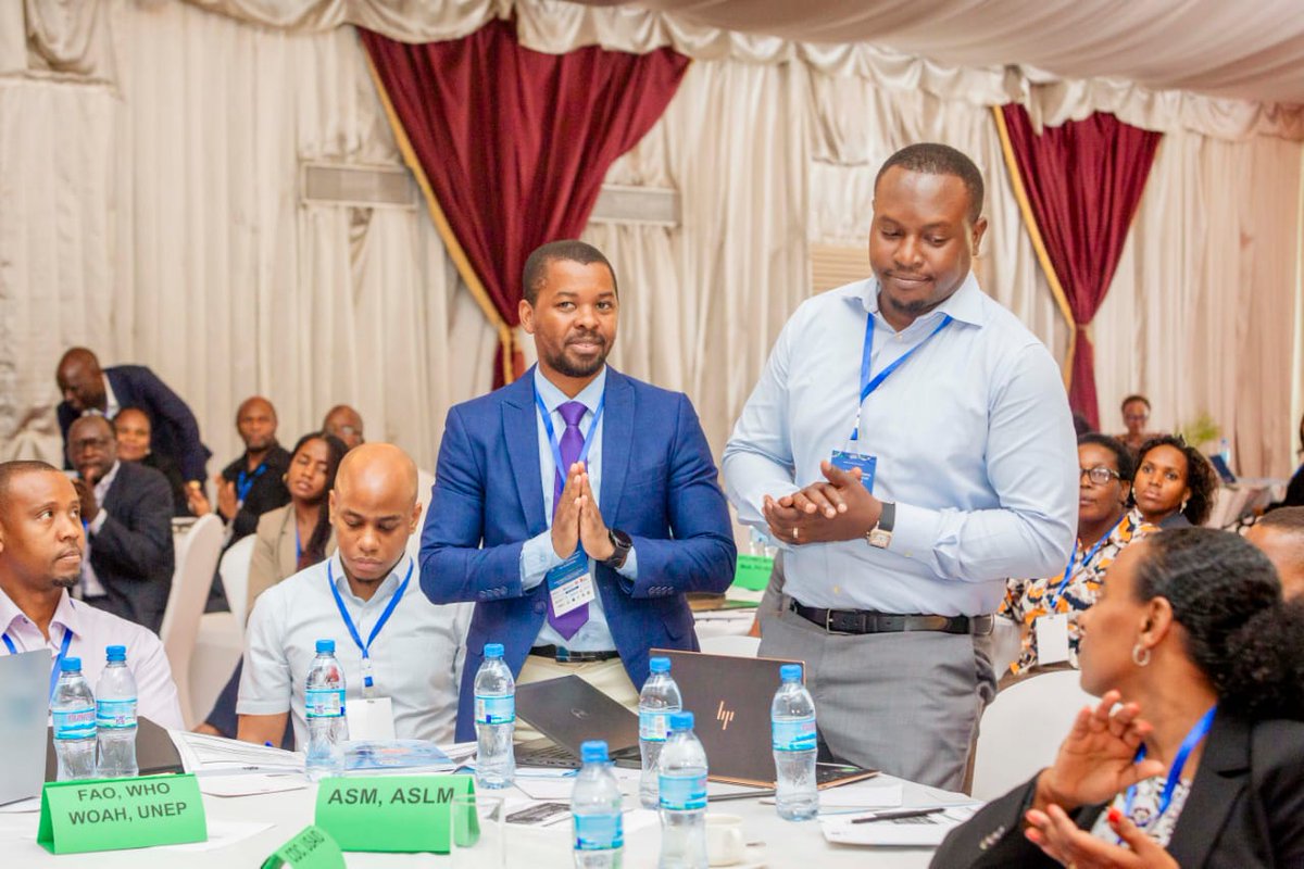 ASLM_News's tweet photo. ASLM joined partners at the 4th National AMR Symposium and the launch of Tanzania's #WorldAMRWeek2024. Mr. Sylvester Moyo from @ASLM_News highlighted ASLM’s AMR work while @HKigwangalla urged swift action to tackle AMR & strengthen regulations. Together, we fight AMR! #WAAW2024 https://t.co/Uwn0uw247k