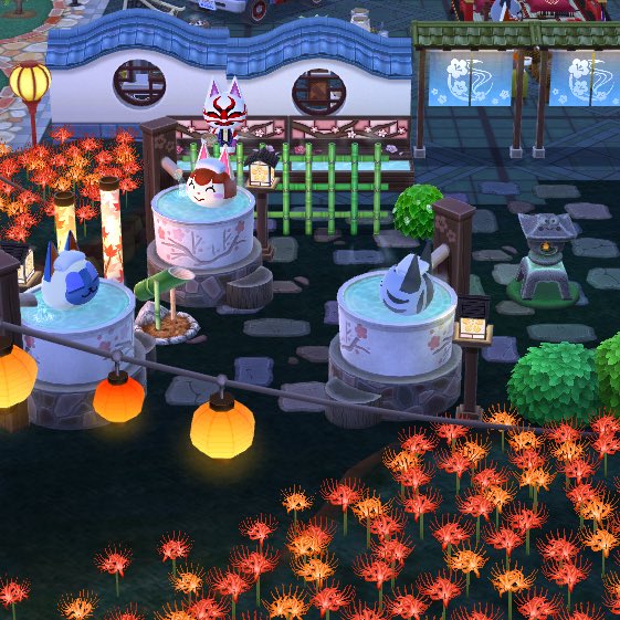 kasupokemin's tweet photo. 猫ちゃんいっぱいの銭湯♨️
癒されに来てね🐱

#ポケ森 #ポケ森レイアウト
#ポケ森ニンドリ_ありがとう https://t.co/tDoqwwuIjE