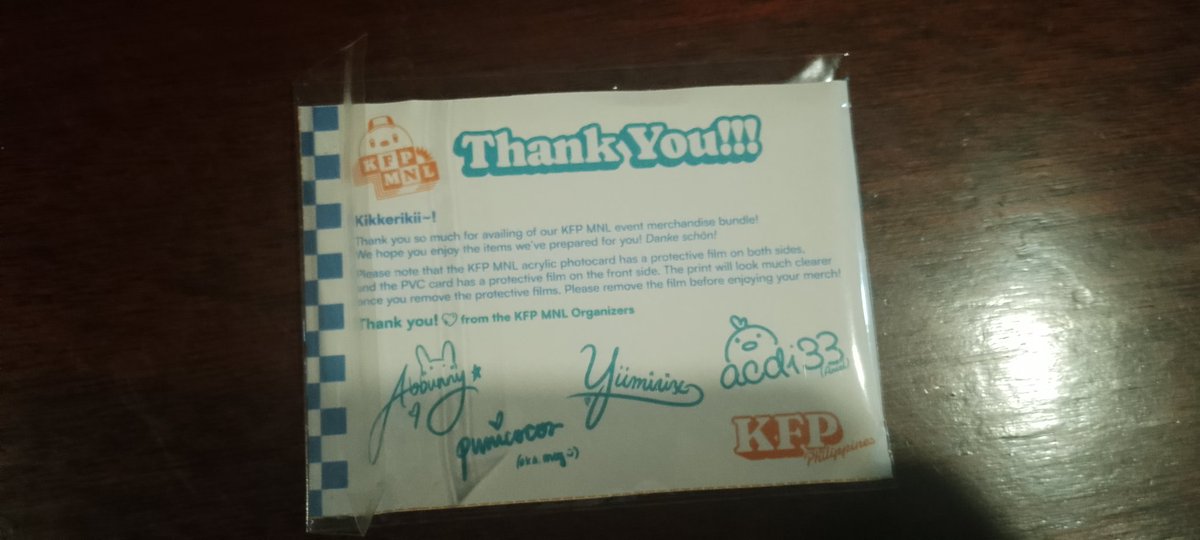 I finally got my ID! Now I'm OFFICALLY part of KFP! 

#KFPMNL #kfp