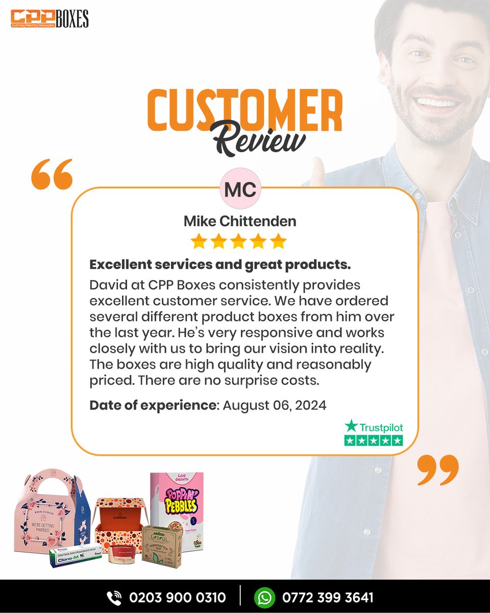 Cpp_Boxes's tweet image. Your kind words are like a burst of sunshine 🌞, motivating us to create the most stunning, innovative, and high-quality packaging solutions. 🌍💖,
Let’s continue this journey together, making every box a masterpiece! 🌟🎁
#CustomerLove #CPPBoxes #PackagingExperts #Grateful