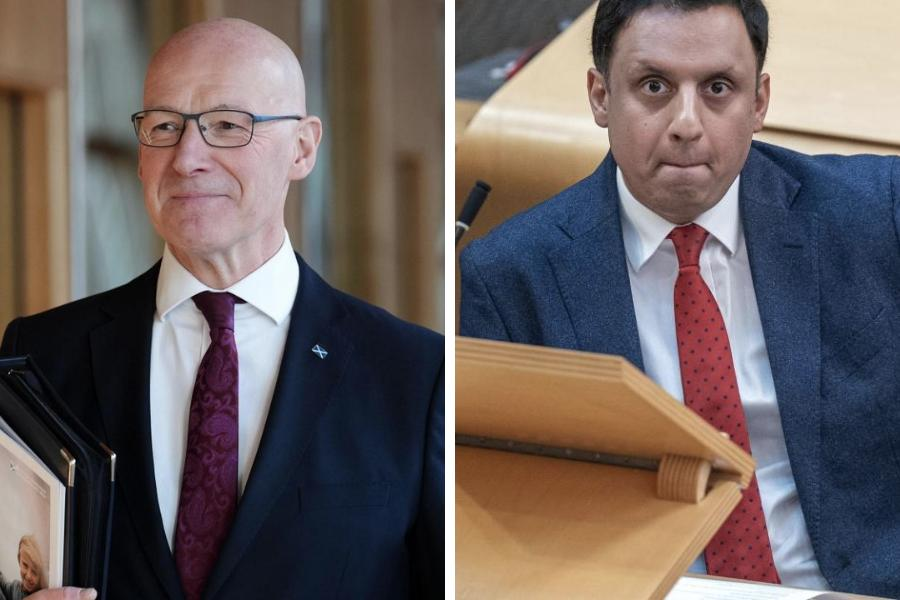 ScotNational's tweet photo. NEW: Scottish Labour have fallen further behind the SNP in the latest Holyrood polling.

Polling from Survation found the SNP would remain the largest party at Holyrood but still fall short of a majority. https://t.co/jpA7Wn0cw7