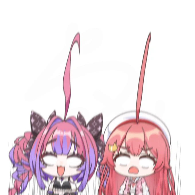 #ヴィヴィメイク #miko_Art びっくりみこヴィヴィみこちもアホ毛固めてなければきっとこう 