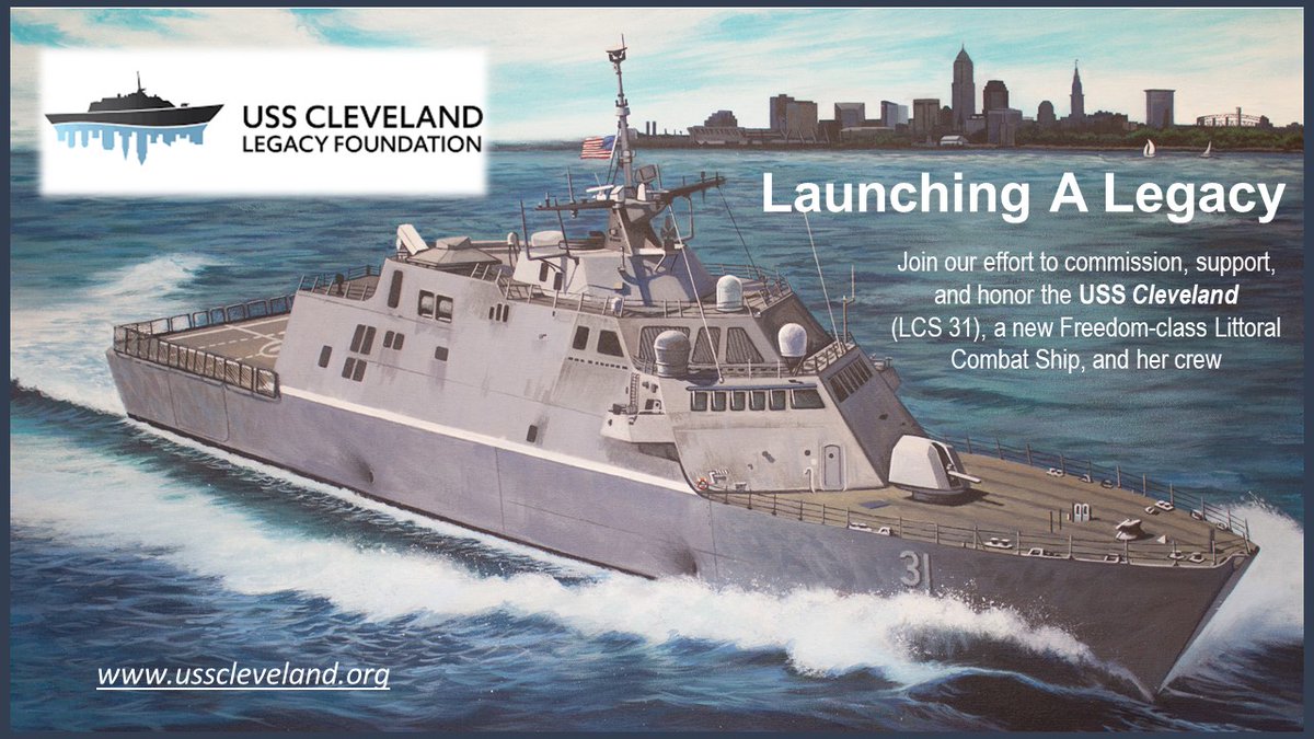 USS Cleveland Foundation tweet media